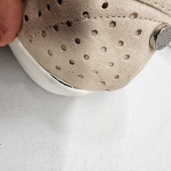 Steve Madden Mens 10 Owen perforated slip on sneaker faux suede - Picture 7 of 9